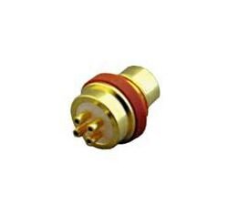 Small Round 4-Pin Cable Connector with Jack Electrical Gender - Image 1