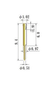 JCC Small Size Round Socket Pin (0.30-0.52mm) - Image 1