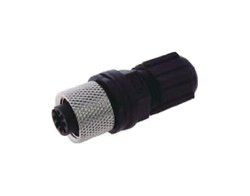 Waterproof Round Field Installable Receptacle Connector - Image 1