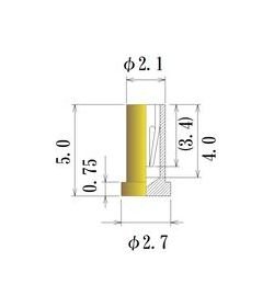 JCC Medium Size Round Socket Pin (0.70-1.05mm) - Image 1