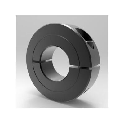 Heavy Duty Steel Split Shaft Collar, 2-7/16" Bore - Image 1