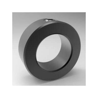 Metric Set-Screw Shaft Collars Set with Black Oxide Finish, Bore Size 45mm - Image 1