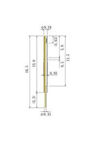 Small Size Round Socket Pins 0.21-0.35mm Diameter - JCC Brand - Image 2