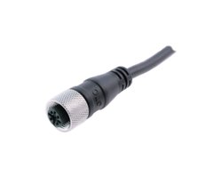 Round Waterproof M12 Sensor Connector with Cable - Image 1