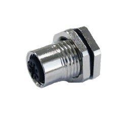 JCC Round Waterproof M12 Sensor Connector - Image 1