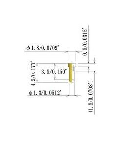 High Temp Small Size Socket Pin 0.50-0.70mm Diameter - Image 2