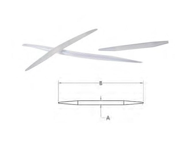 Heat-Resistant Silicone Mouse Tail 0.080 Inch - Image 1