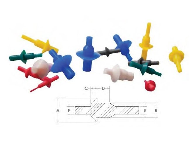 Pink Silicone Washer Pull Plug - SWPP-500 - Image 1