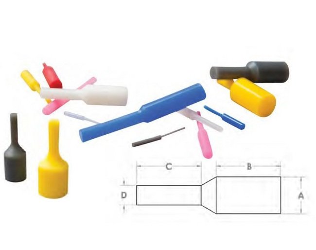 Yellow Silicone Pull Plug Kit, 500ct - Image 1