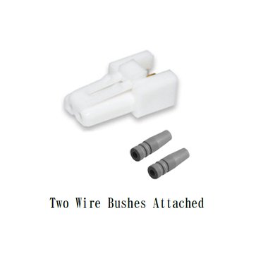 JCC LLC2 2-Pole Latch Lock Connector - Panel Mount - Image 3
