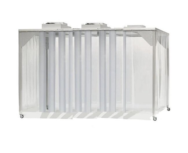 6ft Softwall Cleanroom Enclosure - Image 1