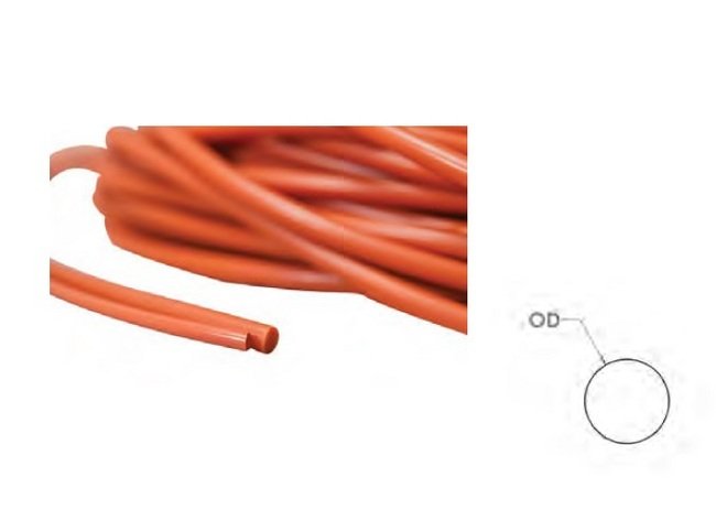 High-Temperature SC-0090 Silicone Cord, 0.090 Inch OD, 100 ft - Image 1