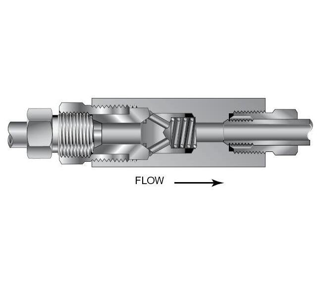 Duolok Tube Fitting Nut - 1/2 inch, 316 SS - Image 2