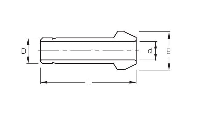 8 Inch SPC Series Tube Outside Diameter Port Connector Fitting - Image 2
