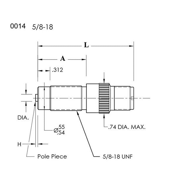 SPECTEC 5/8 KL and KS Magnetic VRS Speed Sensor - Image 2