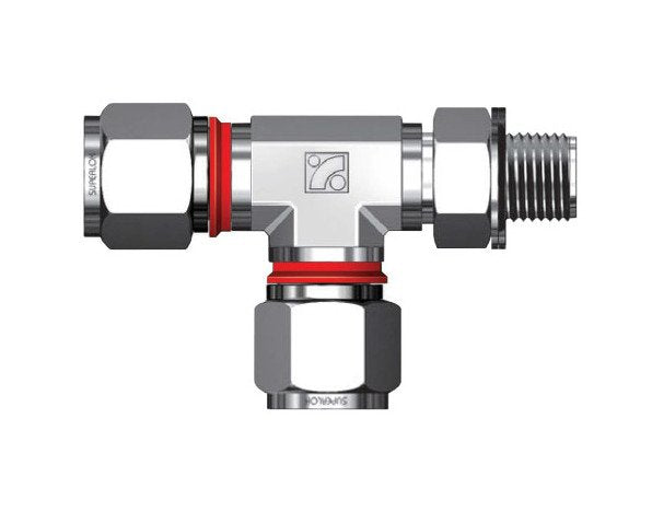 SPMRTI Series Positionable Male Run Tee Fitting - 1 Inch Tube Diameter - Image 3