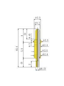 JCC 8YJ Mono Plunger Probe Pin - Image 2