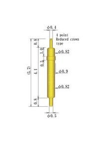 High Precision Double Ended Spring Probe - 0.70-0.99mm Diameter - Image 2