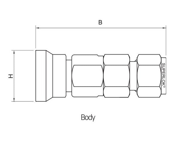 SQC Series 10mm Instrumentation Quick Connector Fitting - Image 2