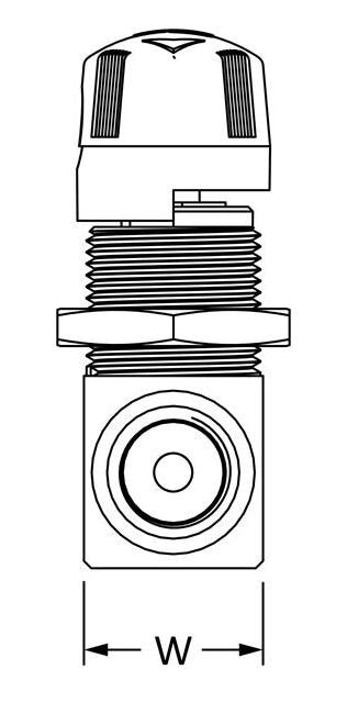 SSP Corp. Encapsulated 2-Way Brass Ball Valve - 1/4-18 FNPT x 1/4-18 FNPT - Image 3