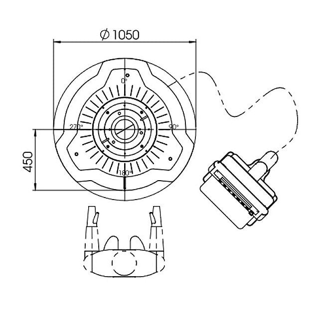 USS Flat Washer - Carbon Steel, Plain Finish, Wide Series 2 in - Image 2