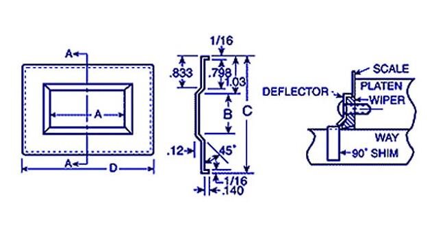 Premium 4.625 Inch Chip Deflector with 16 Gauge Cold-Rolled Steel - Image 2