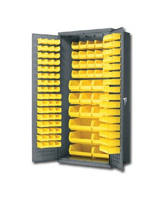 Industrial-Grade Extra-Wide All Bin Storage Cabinet - Image 1