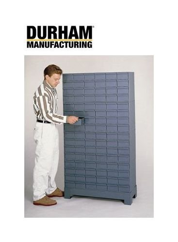 Industrial Steel Storage Cabinet with 96 Drawers - Image 1