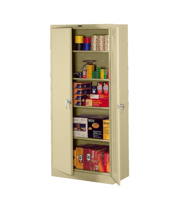 Tennsco Deluxe Steel Storage Cabinet - Image 1