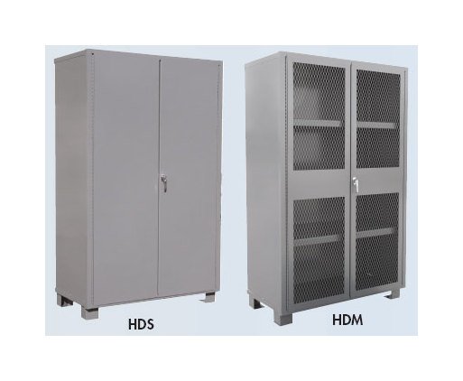 Extra Heavy Duty 14 Gauge Clearview Welded Storage Cabinets - Image 1