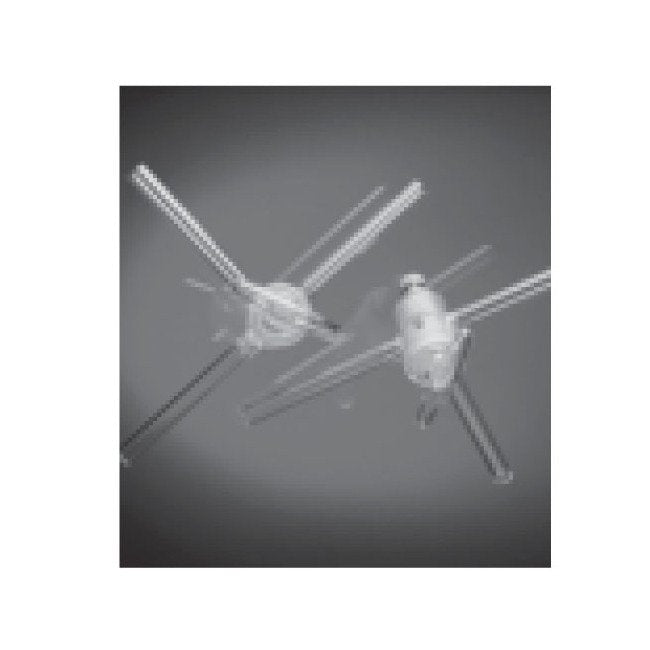 Springham® T Bore 3-Way High Vacuum Stopcock - Image 1
