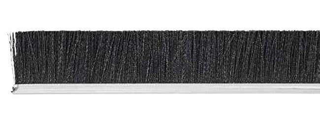 #7 Nylon Strip Brush with 96-inch Length - Galvanized Backing - Image 1