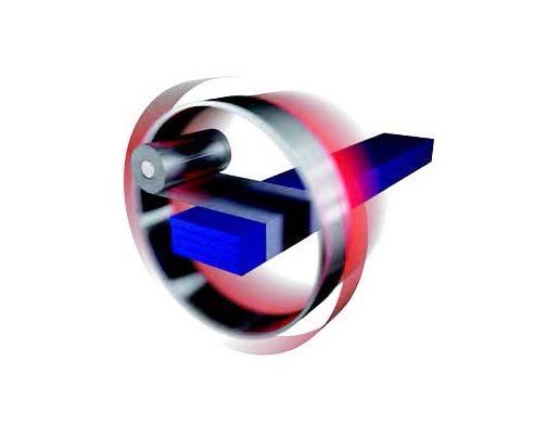 2-1/2" PVC Simplex Basket Strainer with Flanged End Connections - Image 3