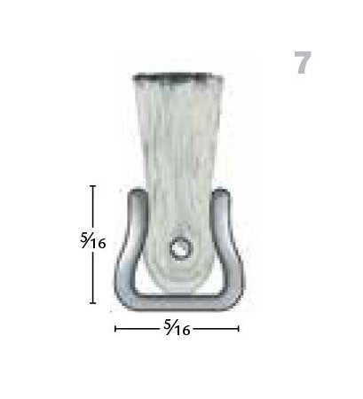 36in Metal Back Strip Brush with Natural Polyester Filament - Image 2