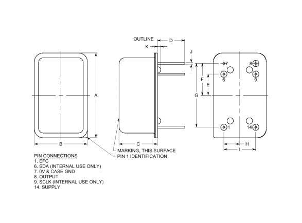 100MHz TCXO Temperature-Compensated Crystal Oscillator - Image 2