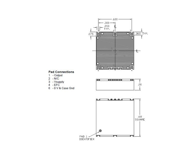 Greenray TCXO 50-100 MHz Temperature-Compensated Crystal Oscillator - Image 2