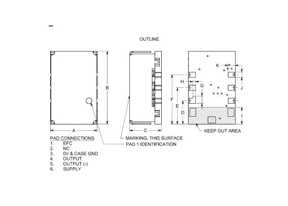 150 MHz TCXO Temperature-Compensated Crystal Oscillator - Image 2