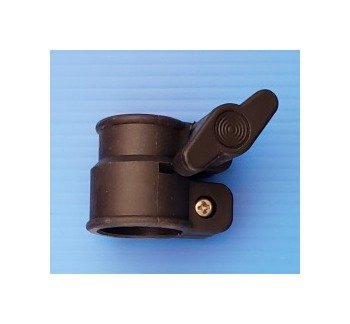 1/2 Inch Telescoping Pipe Fitting for 3/4 Inch Pipe, PVC Tripod & Flagpole Connector - Image 1