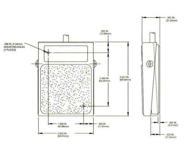 DualVee® Size 1 Stainless Steel 72.50" Drilled Guide Rail - Image 2