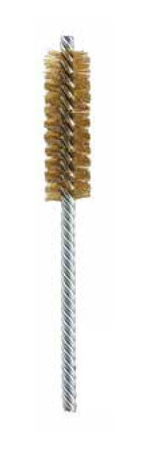 Brass Twisted Power Tube Brush - 5/8" Diameter, 0.005" Filament - Tanis® - Image 1