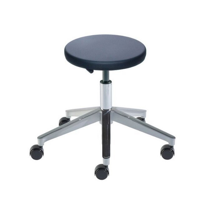 TX Series Electro Static Discharge (ESD) Stools - Cast Aluminum, 19-29 in Seat Height - Image 1