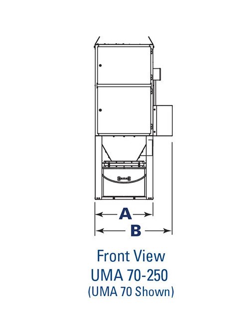 Unimaster® Dust Collector - High Capacity Air Filtration System - Image 2