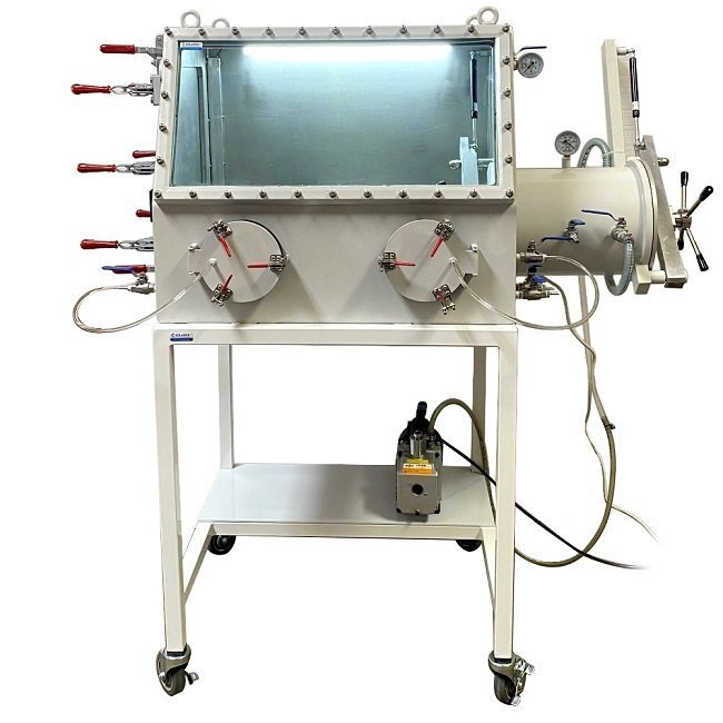 Stainless Steel Vacuum Glovebox - 32 inch, ESD Safe, Nitrogen Purge - Image 3