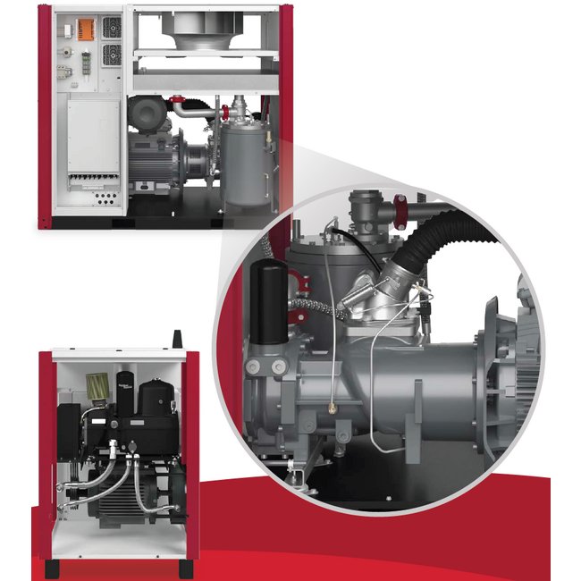 Gardner Denver LRS-Series 215 HP Variable-Speed Rotary Screw Compressor - Image 3