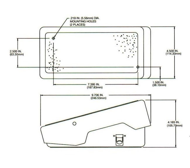 DualVee Size 3 Stainless Steel Single Edge Drilled Guide Rail - Image 2