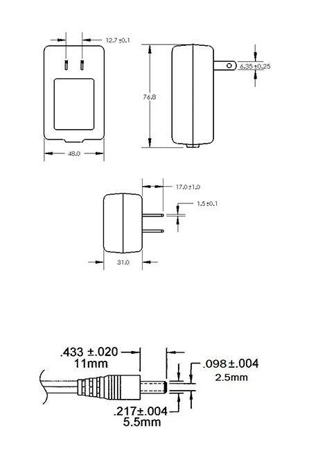 Triad Wall Plug-In Power Supply - Switch Mode with Polarity Center Positive - Image 2