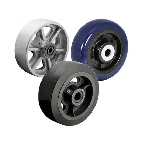 Heavy Duty Rubber Tread Wheels - Image 1