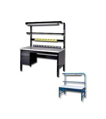 Ergonomic Outlet Strip for AP Series Electronic Work Benches - Image 1