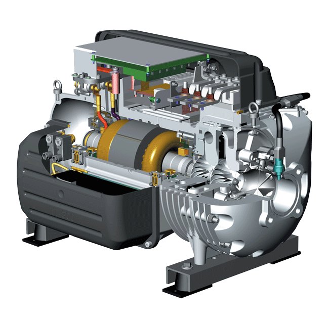 Accuchiller TC Series 30 to 160 Ton (t) Cooling Capacity and 112 Inch (in) Length Remote Air Cooled Condenser Dual Circuit Chiller - Image 3