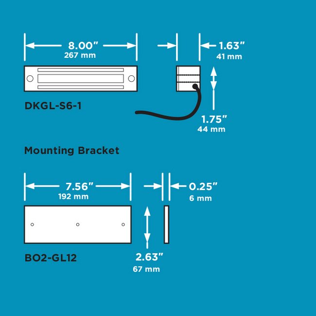 600lb Magnetic Gate Lock - Image 2